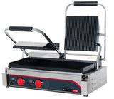 Anvil TSS3000 | Panini Press Double | Ribbed Top 3kW