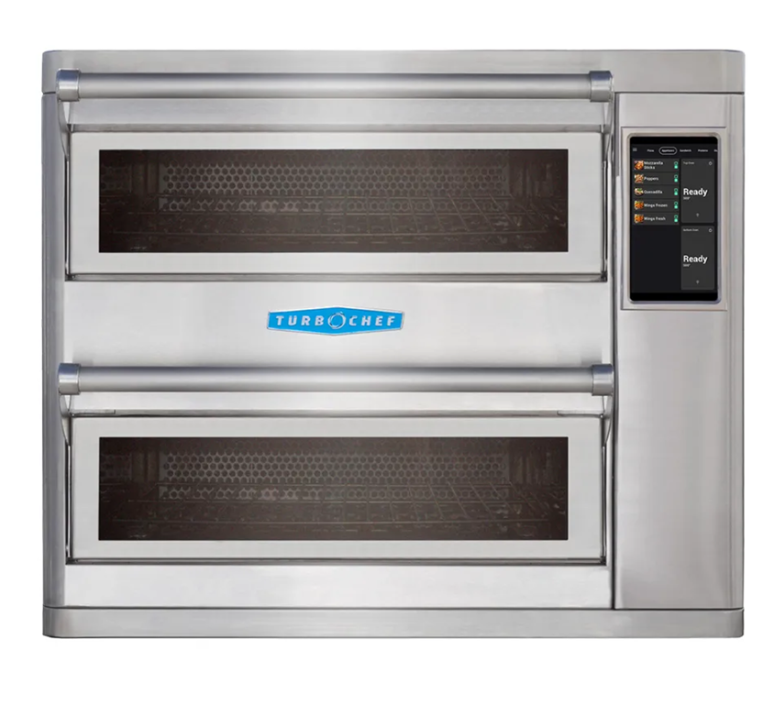 TurboChef Turbo Chef SPTC.DOUBLEBATCH Rapid Cook Oven with Intuitive One Touch Controls Dual Cooking Chambers Rapid Cook Oven
