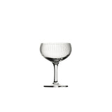 Utopia Hayworth Vintage Barware Collection | Crystal Cocktail, Coupe, Martini & Nick & Nora Glasses (160ml - 580ml) (Set of 24)