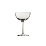 Utopia Hayworth Vintage Barware Collection | Crystal Cocktail, Coupe, Martini & Nick & Nora Glasses (160ml - 580ml) (Set of 24)