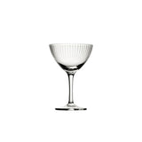 Utopia Hayworth Vintage Barware Collection | Crystal Cocktail, Coupe, Martini & Nick & Nora Glasses (160ml - 580ml) (Set of 24)