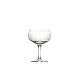 Utopia Raffles Crystal Cocktail Glassware | Nick & Nora, Martini, Coupe & Tumbler Glasses (160ml - 230ml) (Set of 24)