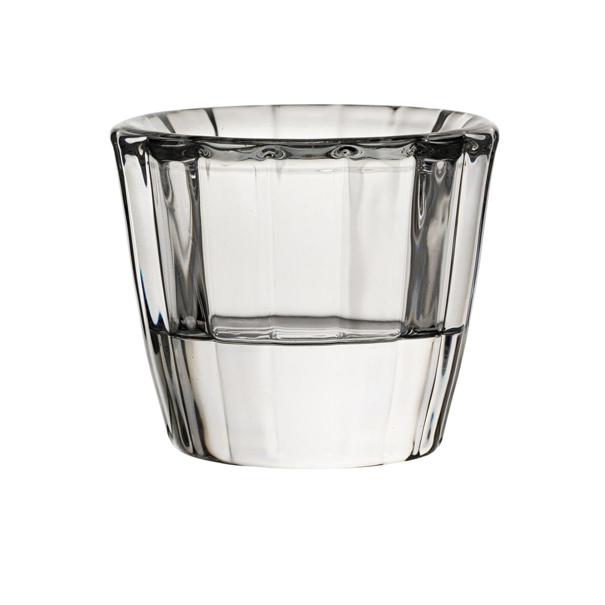 Ribbed Votive Clear