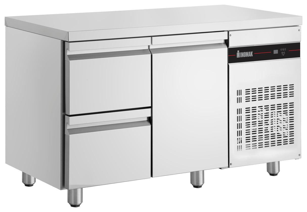 GLACIAN 1 Door 2 Drawers Fridge