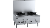 B+S Black Series UFWWSPD-2 Two Hole Deluxe Waterless Stock Pot
