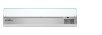 Coldline VP20/9NL 2005mm Display Cases with Glass