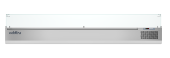 Coldline VP25/13NL 2560mm Display Cases with Glass