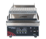 Woodson W.GPC61SC.R.A Pro-Series Ribbed Top Contact Grill Commercial Contact Grill