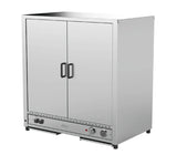 Woodson W.PIP200N Pro Series Glass Sliding Doors Pie Display