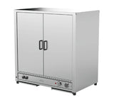 Woodson W.PIP200SFB Pro Series Glass Sliding Doors Pie Display