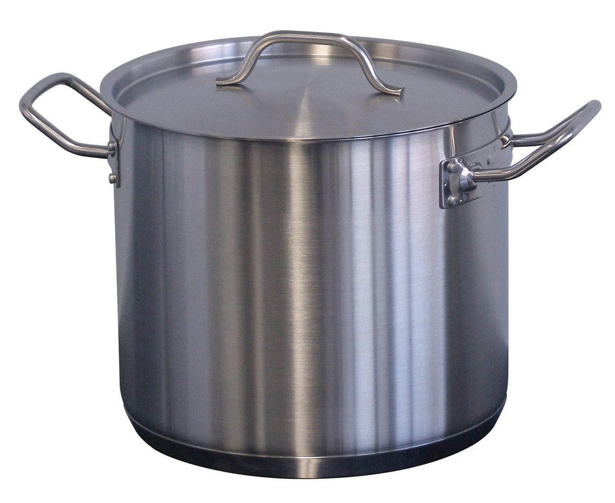 WSS8 - FÖRJE Stainless Steel Stock Pot with Lid 8L–98L