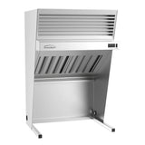 Woodson W.CHD750 750mm Wide Countertop Exhaust Hood Ductless Exhaust Hood