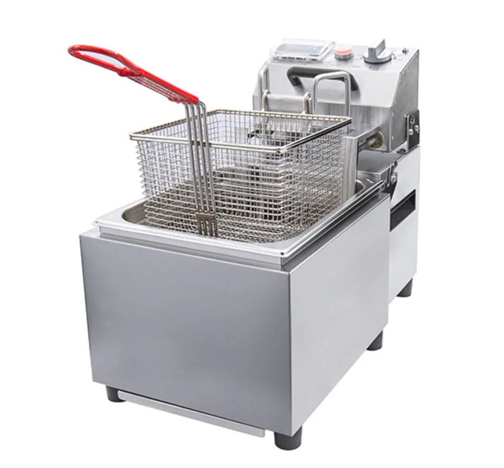 Woodson W.FAS80 Countertop Fryer Auto lift Fryer 8 Liter Commercial Fryer