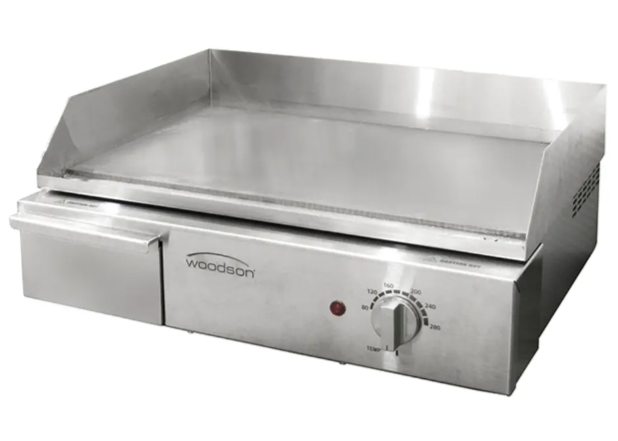 Woodson W.GDA60 Countertop Griddle Stainless Steel Griddle