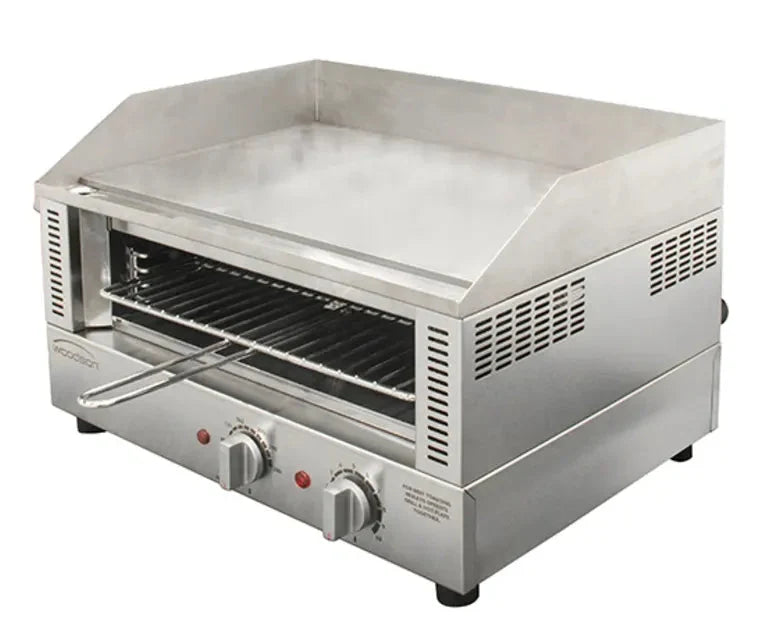 Woodson W.GDT65.20 Griddle Toasters Countertop Griddle Stainless Steel Griddle