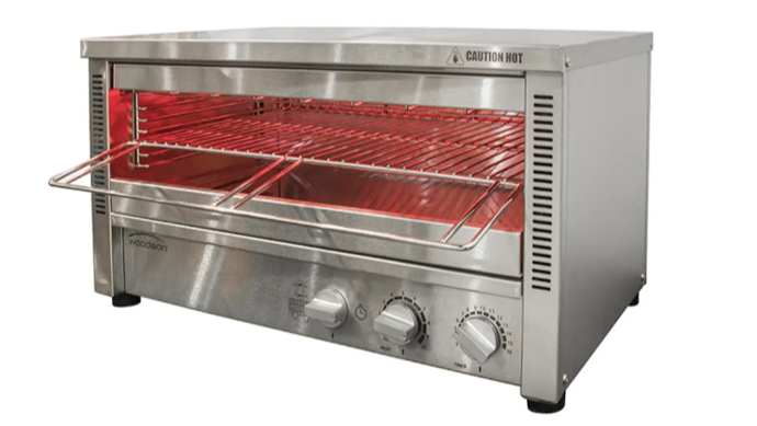 Woodson W.GTSQI15 Countertop Salamander 15 Slices Salamander