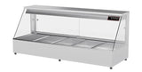 Woodson W.HFS25 5 Module Straight Glass Hot Food Display