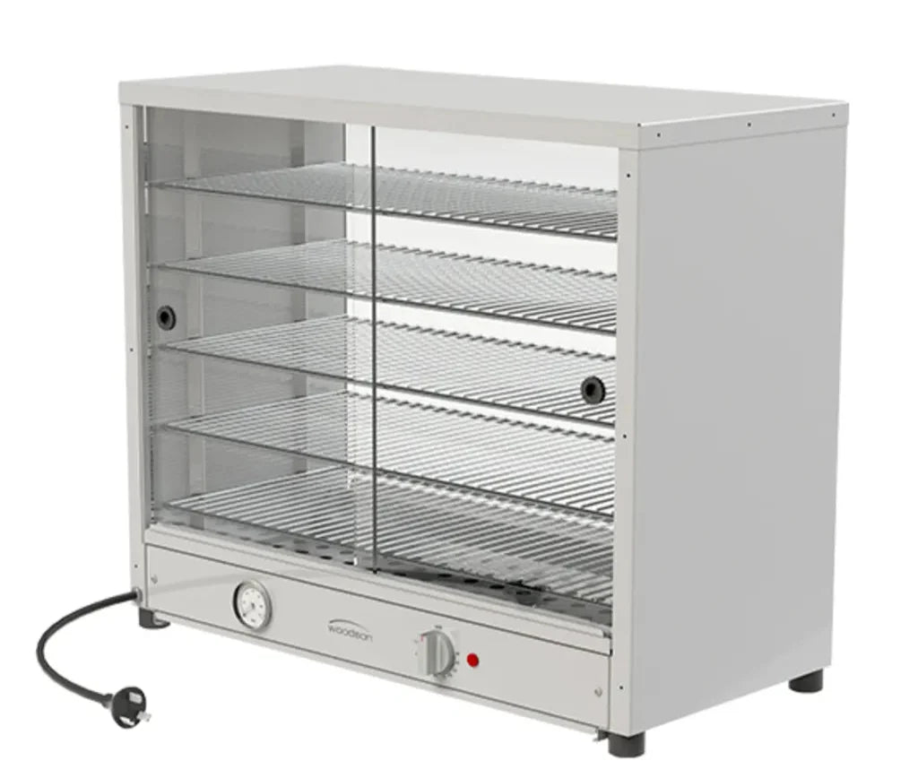 Woodson W.PIA50G Pie Display Sliding Glass Door Both Sides Pie Display