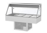 Woodson WR.CFS25 5 Module Straight Glass Food Display Cold Food Display