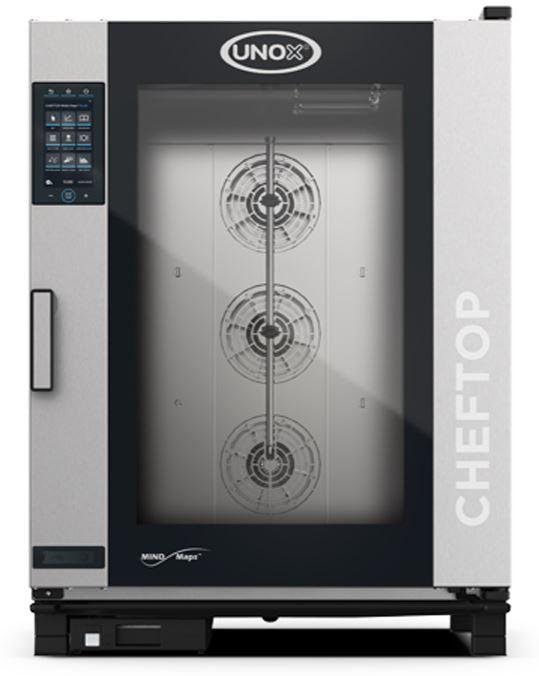 UNOX ChefTop XEVC-1021-GPLM 10 Tray 2/1 GN Gas Combi Oven