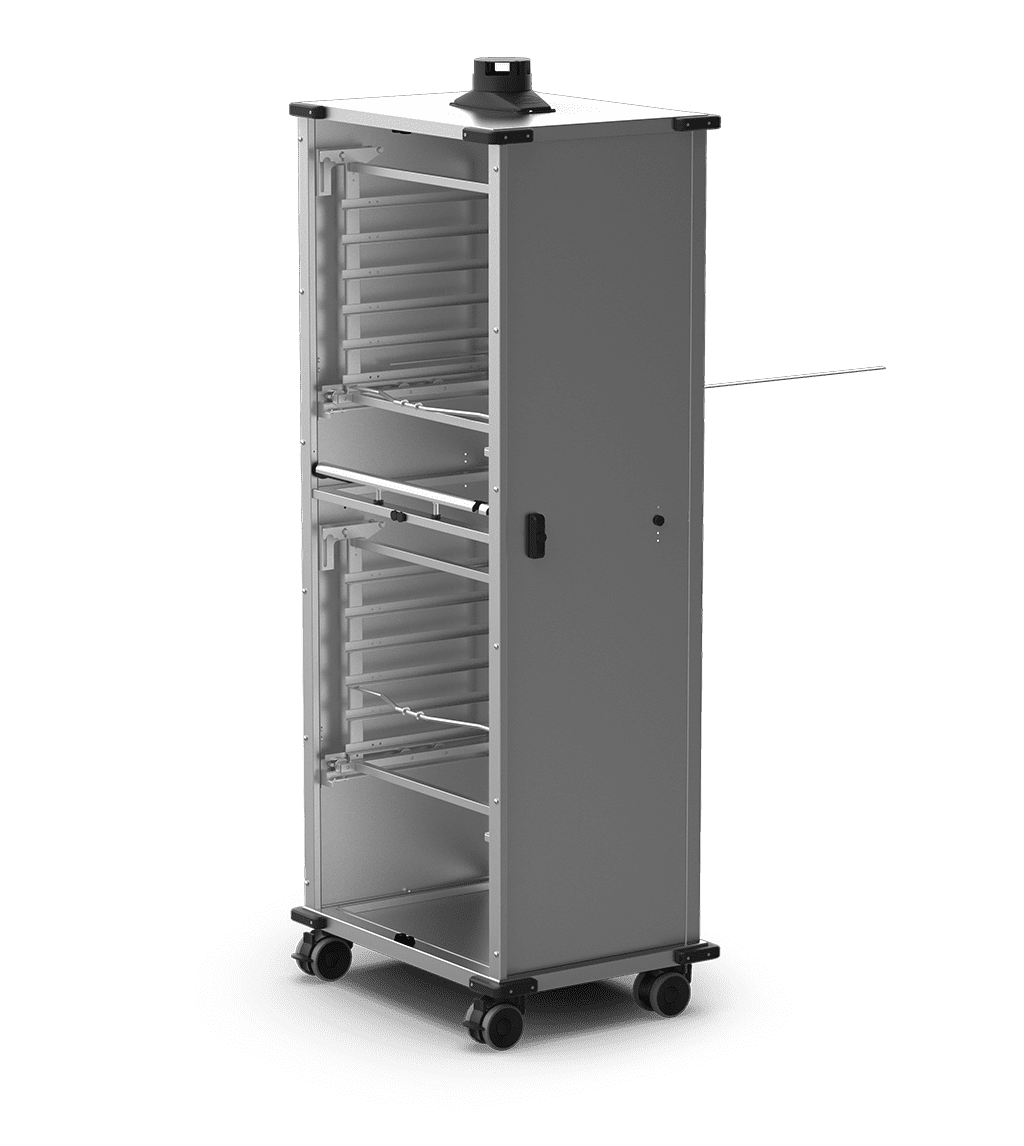 UNOX Quick.Load Trolley 6+6 Without Doors (XWBYCN-12EU)