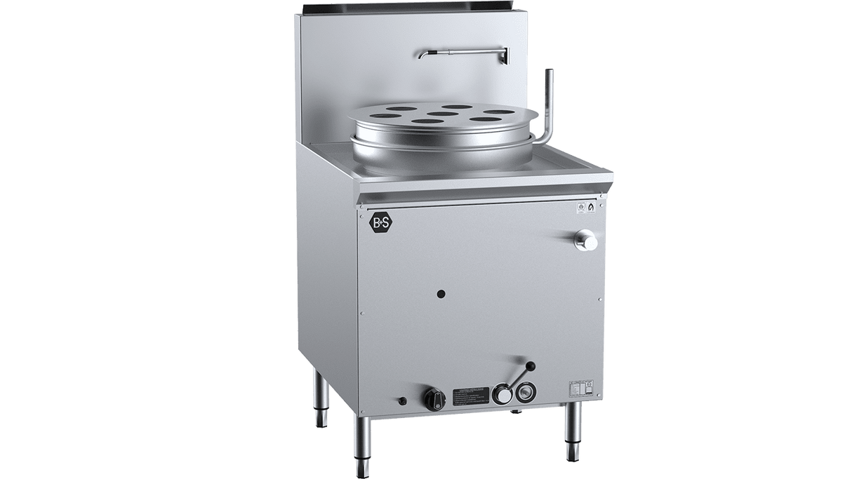 B+S Black Series YCJSF-1 Single Hole Waterless Pot Steamer