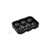 Zanzi Spherical Ice Mould Silicone 6mm Black