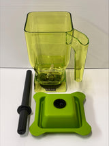 JTC OmniBlend Green B Jug Narrow Base 1.5 Litre with Tamper Rod For Spice Grinding