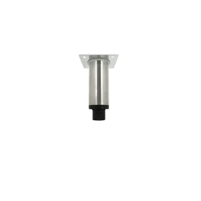 3monkeez FH-48-S/S Adjustable Leg With Stainless Steel Mounting Plate