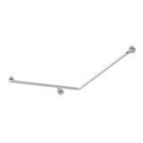 3monkeez CF-077-LH-SS Angled Grab Rail I Left Hand I 700mm x 700mm