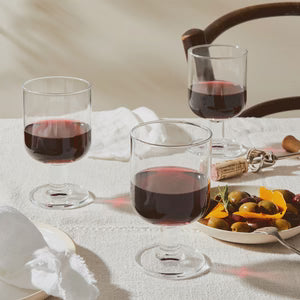 Bormioli Rocco Hosteria Wine Glass Set — Small, Medium & Large