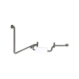 3monkeez WA-BRGR-90LH Back Rests with Integrated Grab Rail Left Hand (90 Degrees)