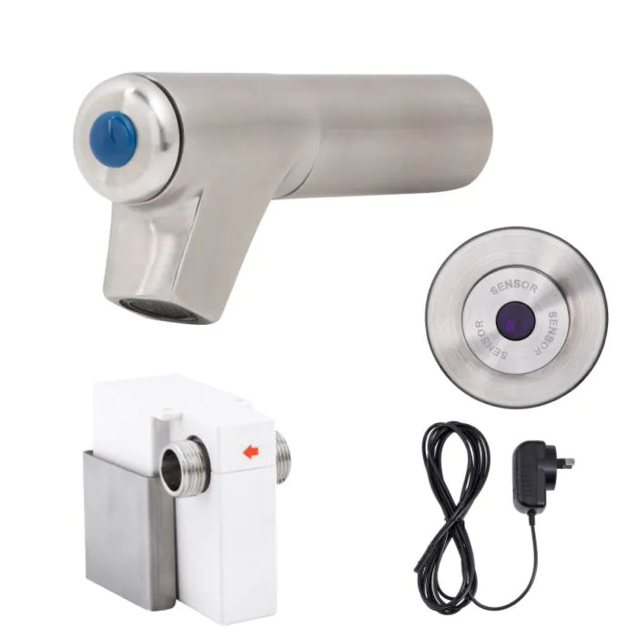3monkeez T-3MSS-BTSWM Bib Tap with Wall-Mount Sensor I Mains Operated