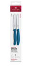 6.7831.2C1 - Steak & Tomato Knife 2 Piece Set GB, Wavy Edge 11cm /Blue/Gr