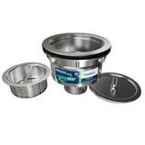 3monkeez SCRAP-S Cast Stainless Sink Waste Arrestor (127mm)