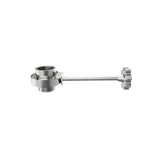 3monkeez SCRAP-V Cast Stainless Steel Shut Off Valve I 304 Grade Stainless Steel
