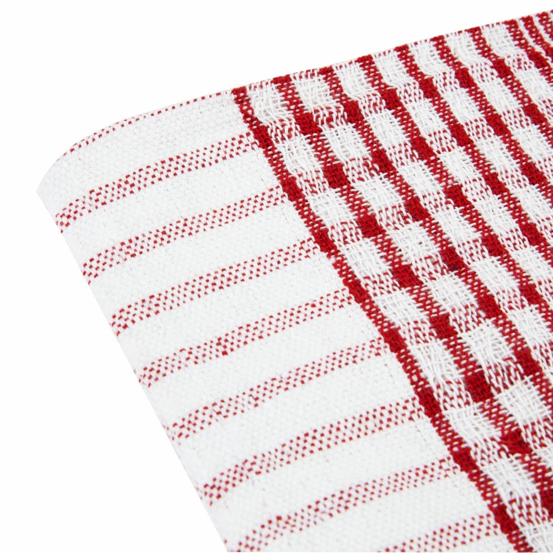 CC595 - EDLP - Vogue Wonderdry Tea Towels Red - 760x510mm 30x20" (Pa
