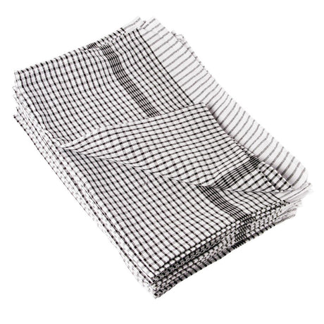 CC597 - EDLP - Vogue Wonderdry Tea Towels Black - 760x510mm 30x20" (