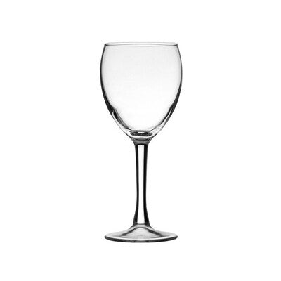 Crown Glassware Atlas Fully Toughened Wine & Goblet Glasses (Set of 24)