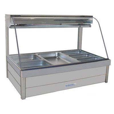Roband CFX23RD Curved Glass Refrigerated Cold Food Display