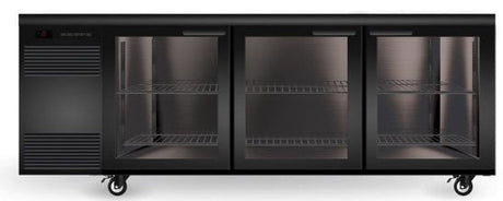 Skope CL.3.GSW.Tr | Tropical | Remote| BackBar | 3 Glass Swing Door | Fridge | Under bench Fridge | Commercial Under Bench Fridge