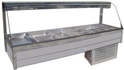 Roband CRX26RD Curved Glass Refrigerated Cold Display