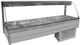 Roband CRX26RD Curved Glass Refrigerated Cold Display