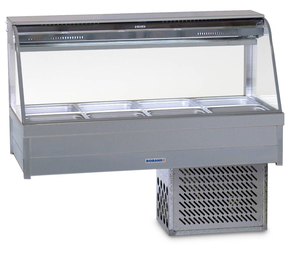 Roband CRX24RD Curved Glass Refrigerated Cold Food Display