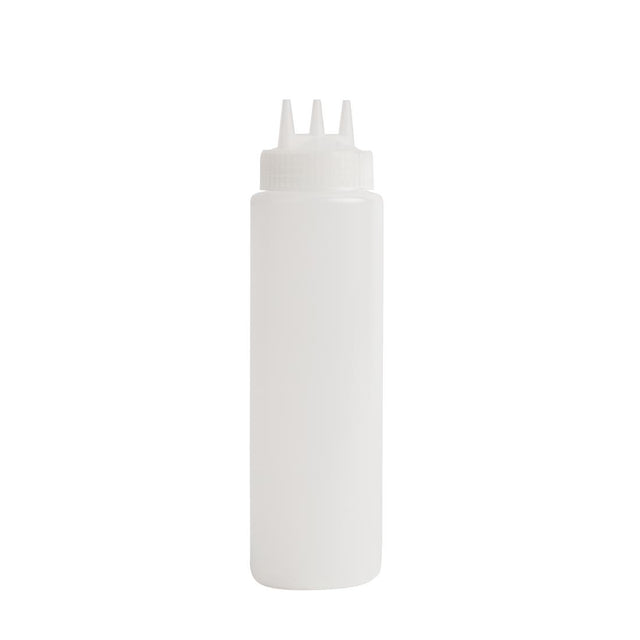 CW725 - Vogue Squeeze Bottle Clear 3 Nozzle - 681ml 23fl oz