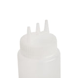 CW725 - Vogue Squeeze Bottle Clear 3 Nozzle - 681ml 23fl oz
