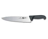 Cooks - Carving Knife, Wavy Edge 25cm - Black