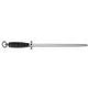 Butchers Sharpening Steel, Oval Middle Fine Cut 30cm - Black