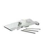 79921 - Super Vegetable Slicer 95mm – Wide Japanese Mandoline – Extra Sharp Stainless Steel Blade – Ideal for Cabbage, Carrots & Larg