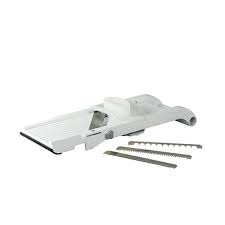 79921 - Super Vegetable Slicer 95mm – Wide Japanese Mandoline – Extra Sharp Stainless Steel Blade – Ideal for Cabbage, Carrots & Larg
